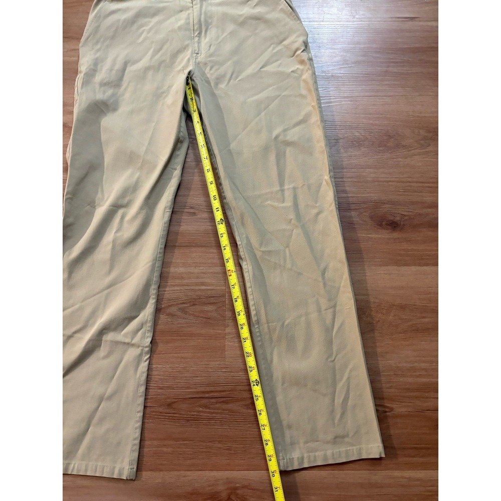 Hylete Chino Pants Mens 32x32 Khaki Beige Golf Performance Wicking Slacks‎ - Picture 4 of 7
